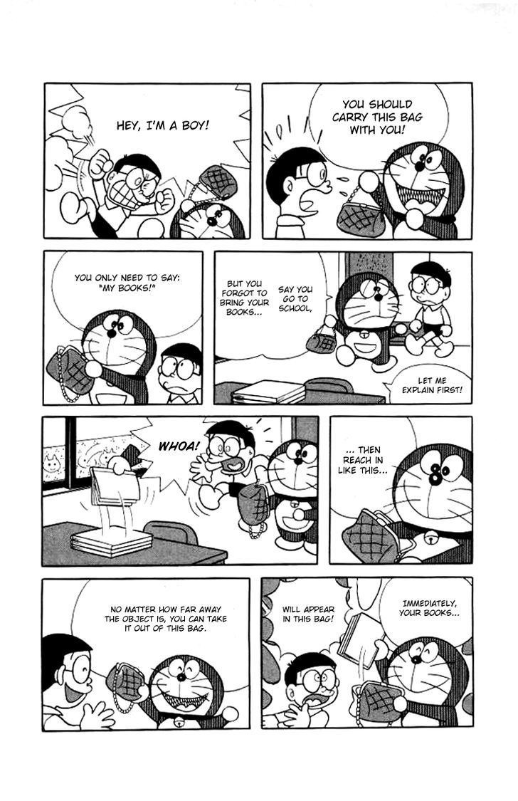 Doraemon Chapter 200 page 4 - Chapter 200 : The Bag of Taking Things