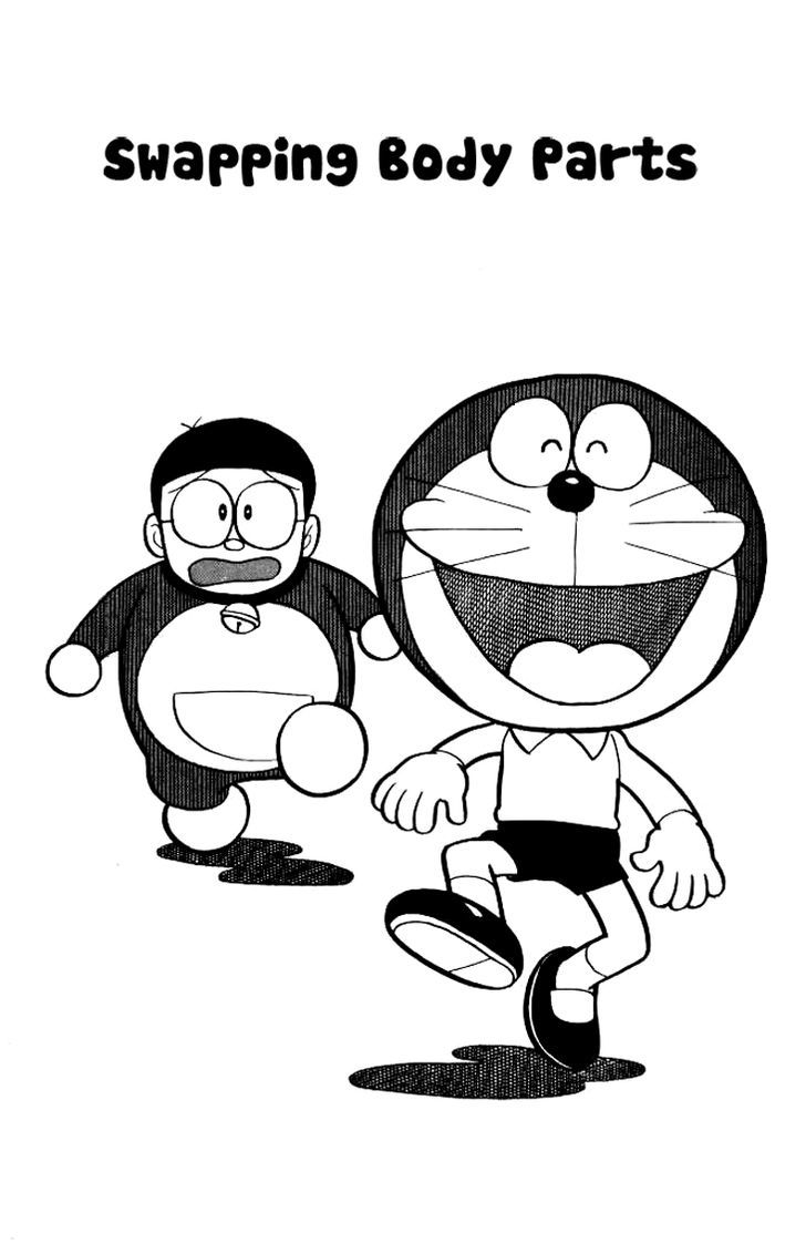 Doraemon Chapter 201 page 2 - Chapter 201 : Swapping Body Parts