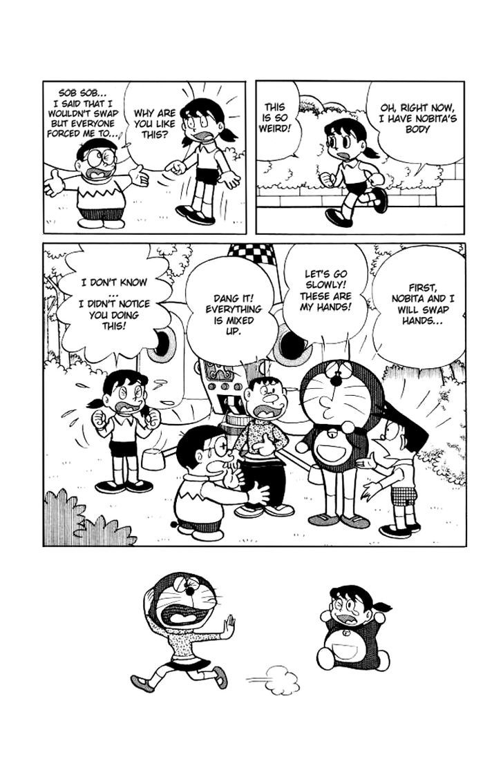 Doraemon Chapter 201 page 9 - Chapter 201 : Swapping Body Parts