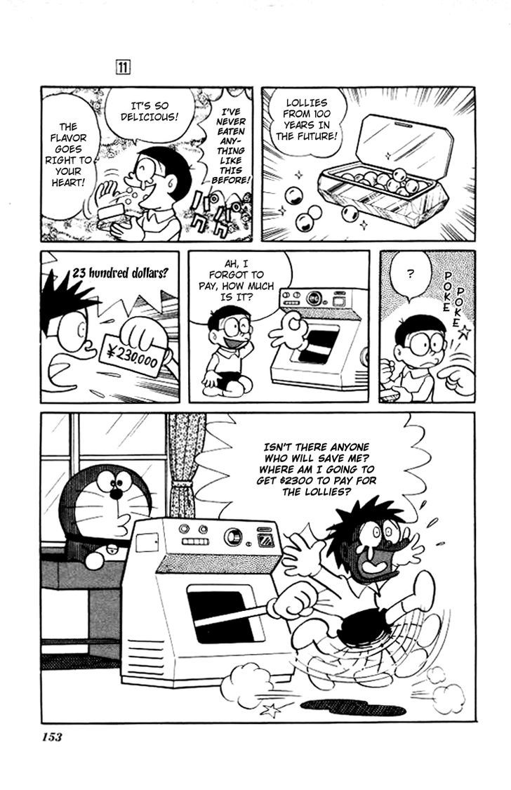 Doraemon Chapter 202 page 10 - Chapter 202 : Machine That Sells Things Through Time
