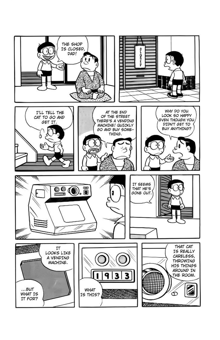 Doraemon Chapter 202 page 3 - Chapter 202 : Machine That Sells Things Through Time