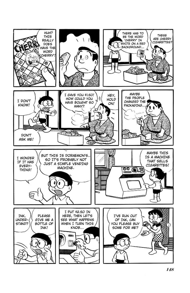 Doraemon Chapter 202 page 5 - Chapter 202 : Machine That Sells Things Through Time