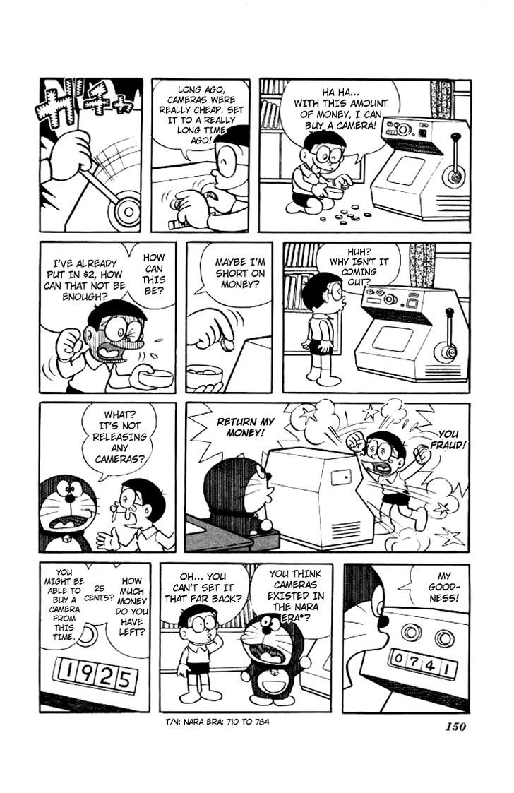 Doraemon Chapter 202 page 7 - Chapter 202 : Machine That Sells Things Through Time