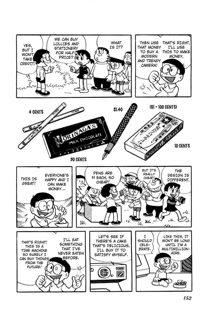 Doraemon Chapter 202 page 9 - Chapter 202 : Machine That Sells Things Through Time