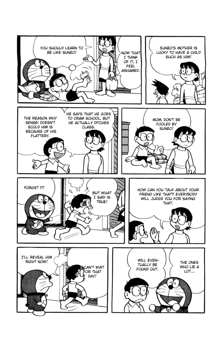 Doraemon Chapter 208 page 4 - Chapter 208 : The Plaster of Truth