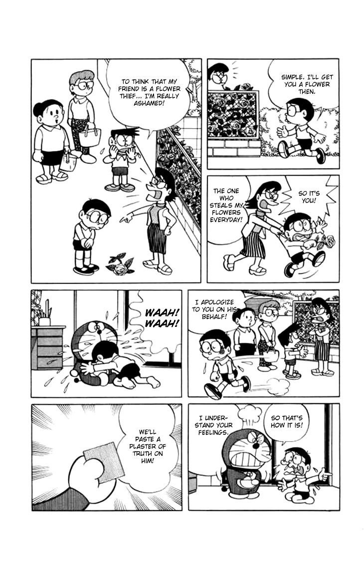 Doraemon Chapter 208 page 6 - Chapter 208 : The Plaster of Truth