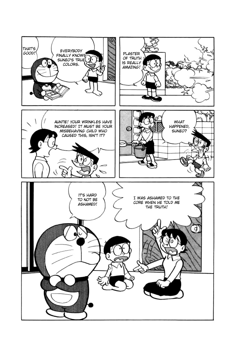 Doraemon Chapter 208 page 8 - Chapter 208 : The Plaster of Truth