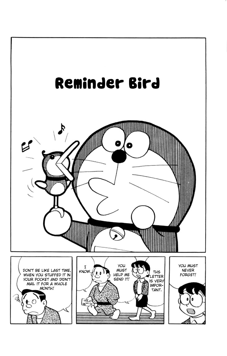 Doraemon Chapter 209 page 2 - Chapter 209 : Reminder Bird