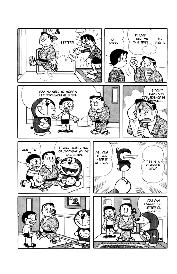 Doraemon Chapter 209 page 3 - Chapter 209 : Reminder Bird