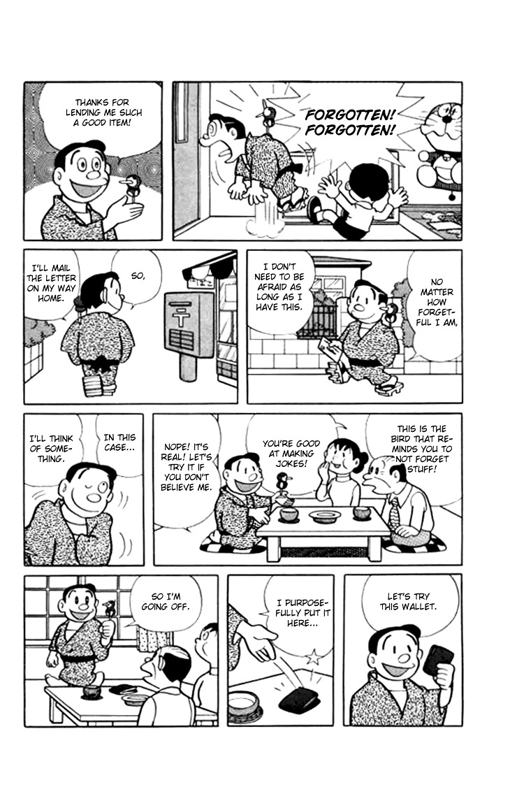 Doraemon Chapter 209 page 4 - Chapter 209 : Reminder Bird