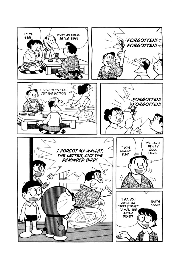 Doraemon Chapter 209 page 5 - Chapter 209 : Reminder Bird