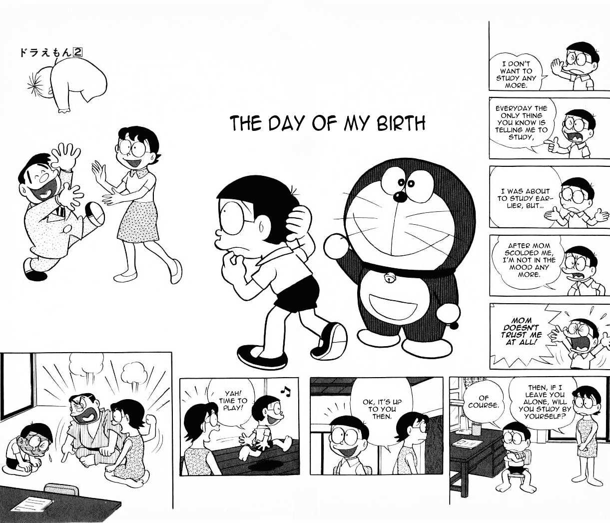 Doraemon Chapter 21 page 2 - Chapter 21 : The Day Of My Birth