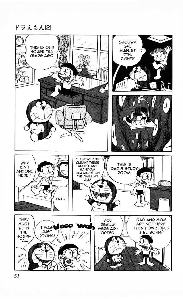 Doraemon Chapter 21 page 4 - Chapter 21 : The Day Of My Birth