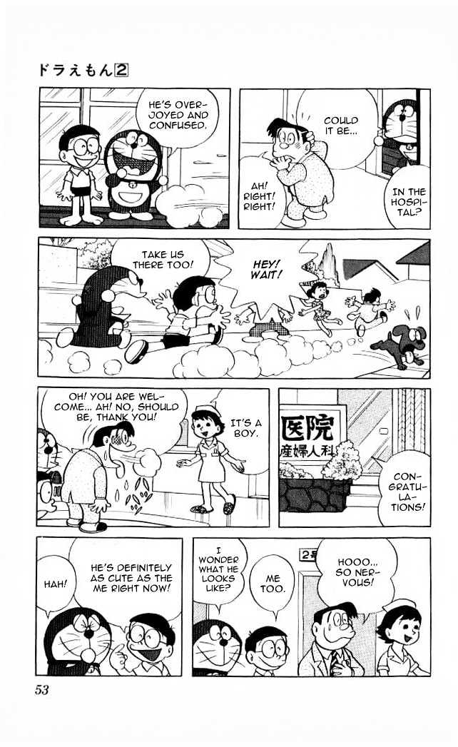 Doraemon Chapter 21 page 6 - Chapter 21 : The Day Of My Birth