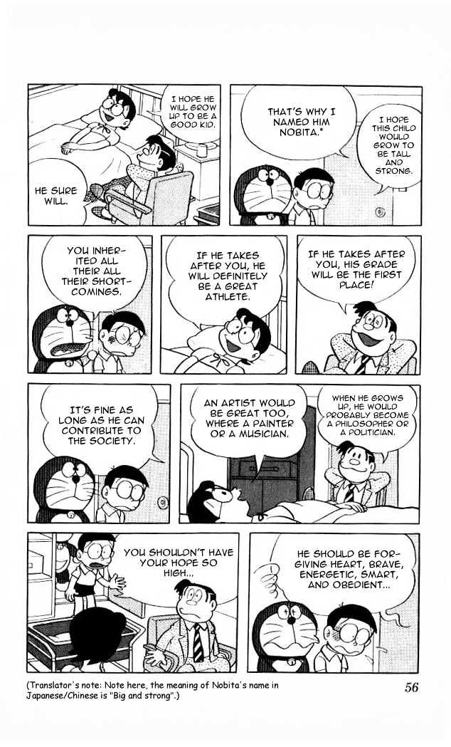 Doraemon Chapter 21 page 9 - Chapter 21 : The Day Of My Birth