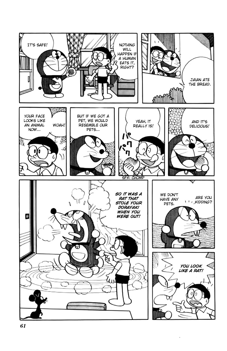 Doraemon Chapter 212 page 7 - Chapter 212 : The Snack That Will Make You Resemble Its Owner
