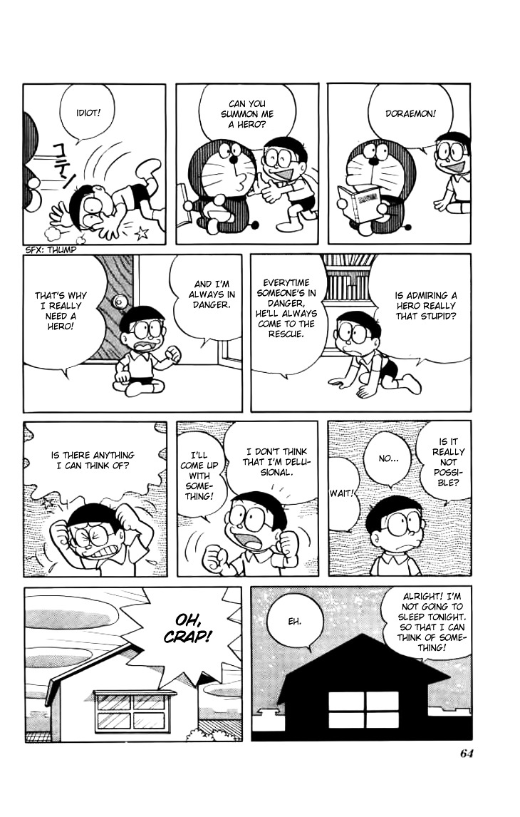 Doraemon Chapter 213 page 3 - Chapter 213 : The Hero of Justice: The Masked Warrior!
