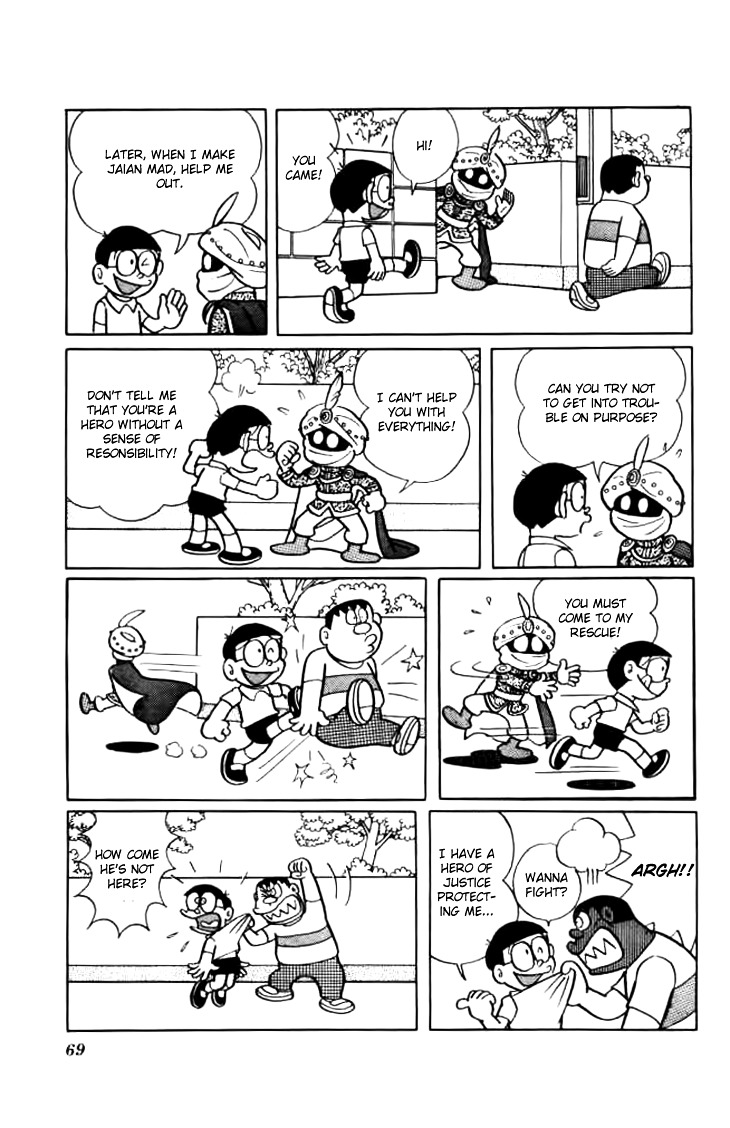 Doraemon Chapter 213 page 8 - Chapter 213 : The Hero of Justice: The Masked Warrior!