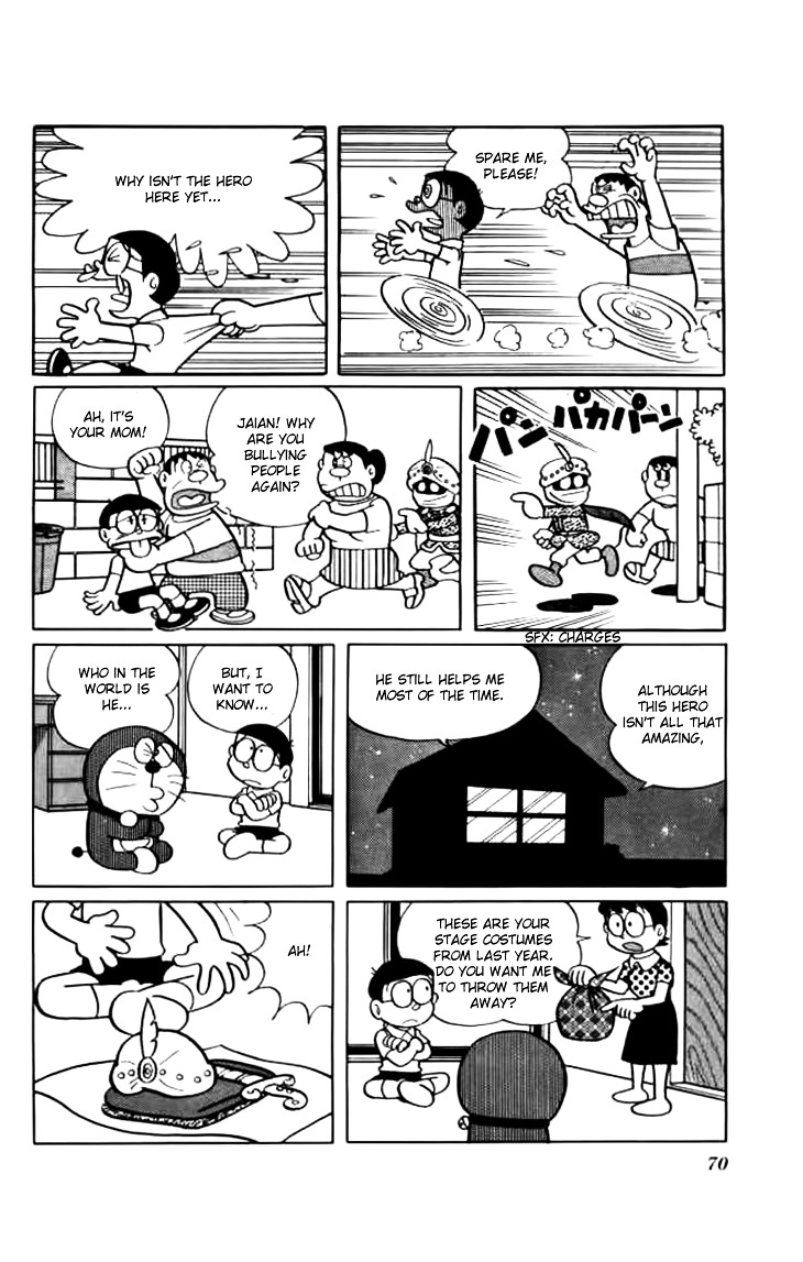 Doraemon Chapter 213 page 9 - Chapter 213 : The Hero of Justice: The Masked Warrior!