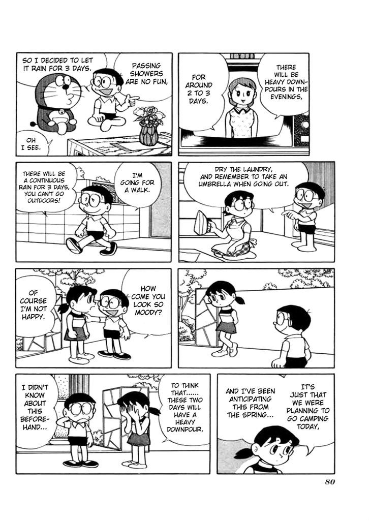 Doraemon Chapter 215 page 5 - Chapter 215 : Weather Chart