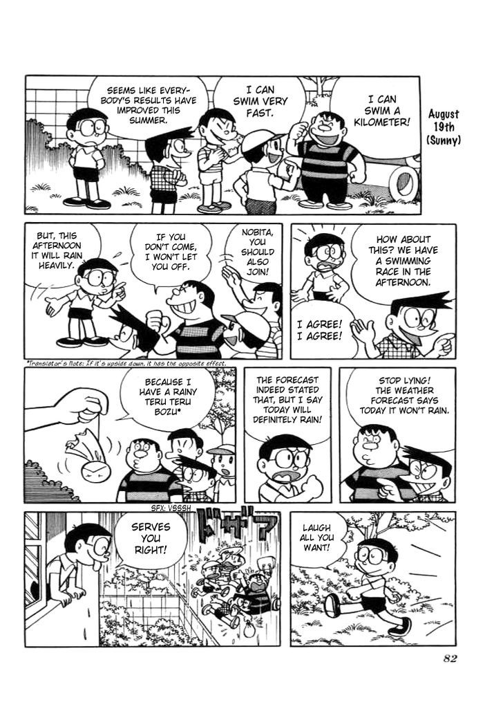 Doraemon Chapter 215 page 7 - Chapter 215 : Weather Chart