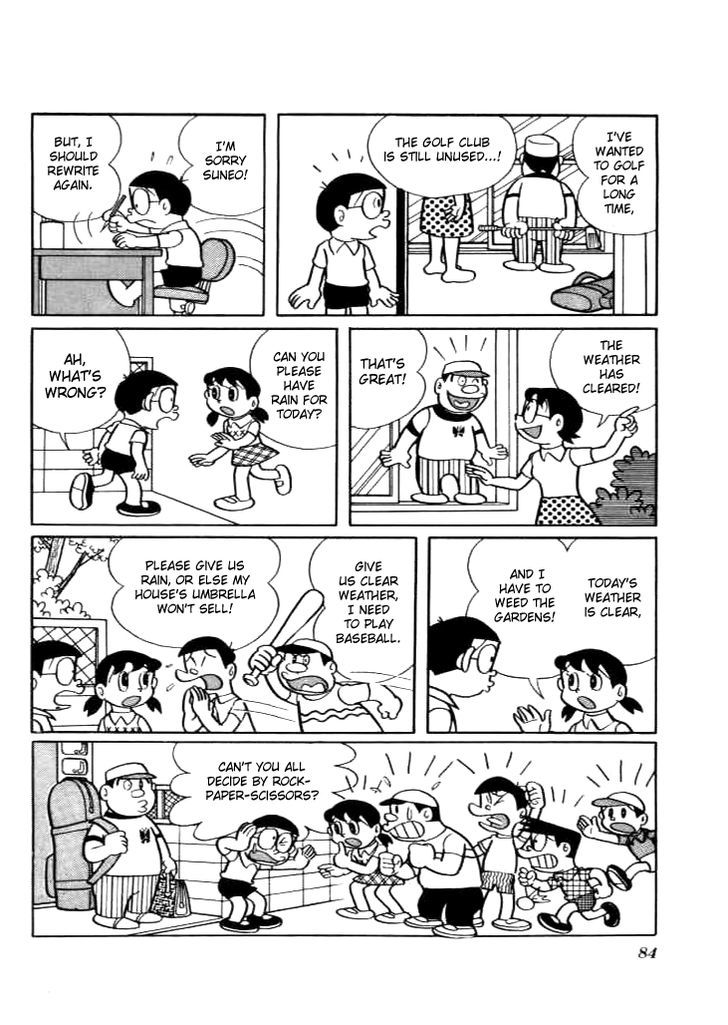 Doraemon Chapter 215 page 9 - Chapter 215 : Weather Chart