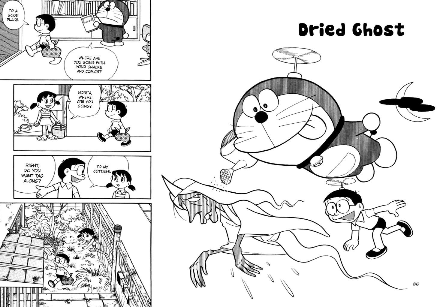 Doraemon Chapter 216 page 2 - Chapter 216 : Dried Ghost
