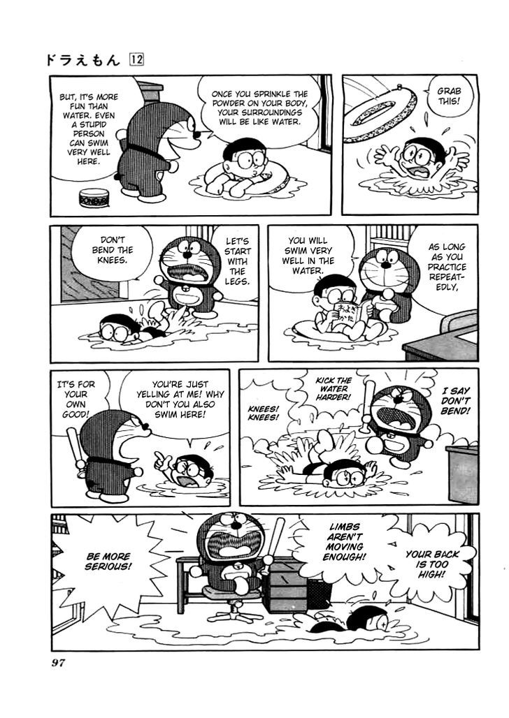 Doraemon Chapter 217 page 4 - Chapter 217 : Swimming Powder