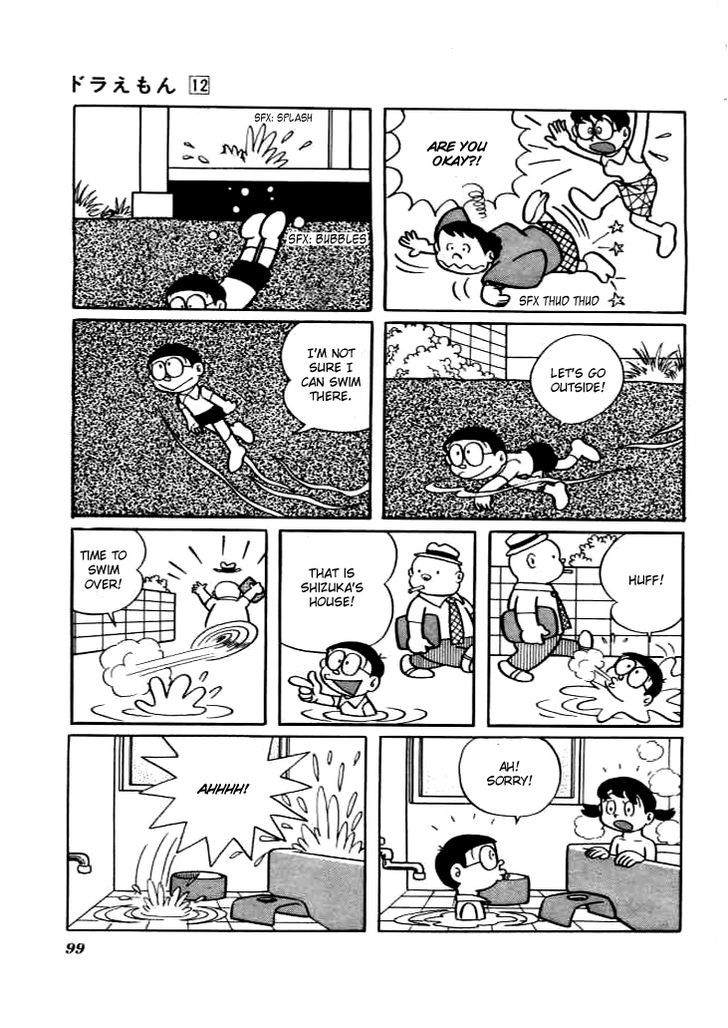 Doraemon Chapter 217 page 6 - Chapter 217 : Swimming Powder
