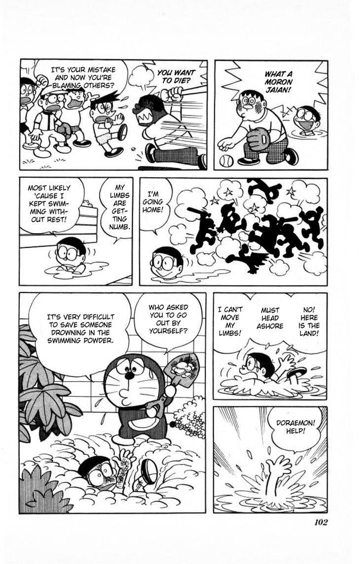 Doraemon Chapter 217 page 9 - Chapter 217 : Swimming Powder