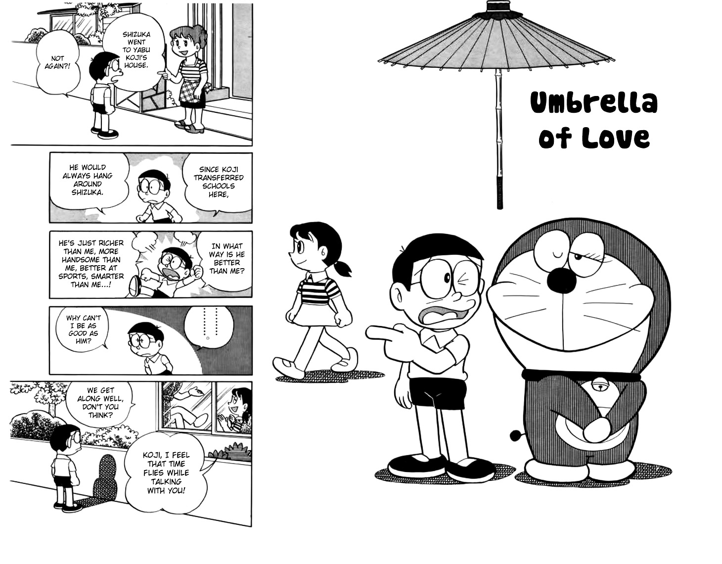 Doraemon Chapter 219 page 2 - Chapter 219 : Umbrella of Love