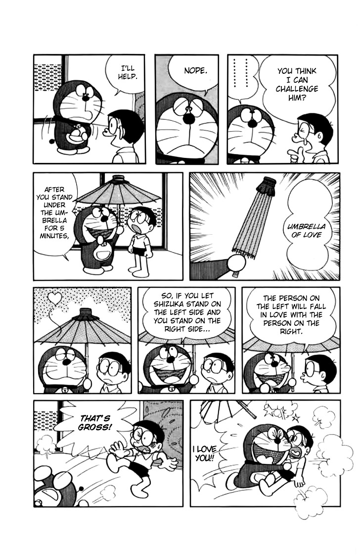 Doraemon Chapter 219 page 4 - Chapter 219 : Umbrella of Love