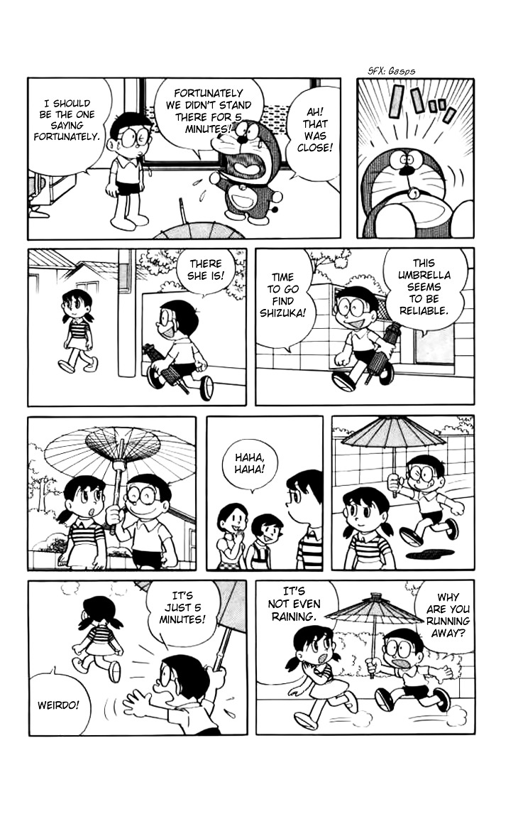 Doraemon Chapter 219 page 5 - Chapter 219 : Umbrella of Love