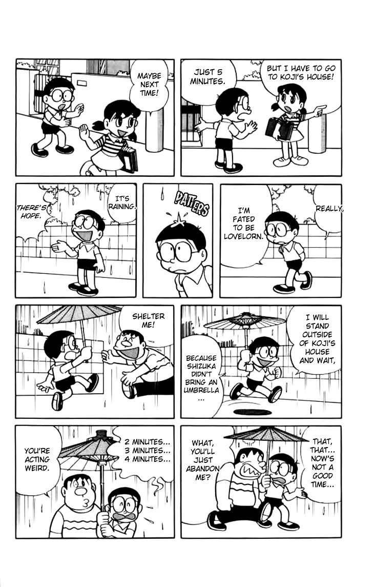 Doraemon Chapter 219 page 7 - Chapter 219 : Umbrella of Love