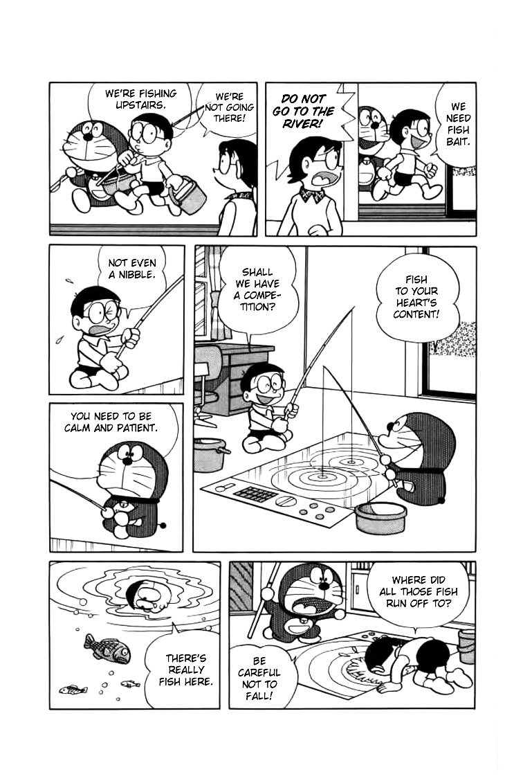 Doraemon Chapter 220 page 5 - Chapter 220 : Indoor Fishing Pond