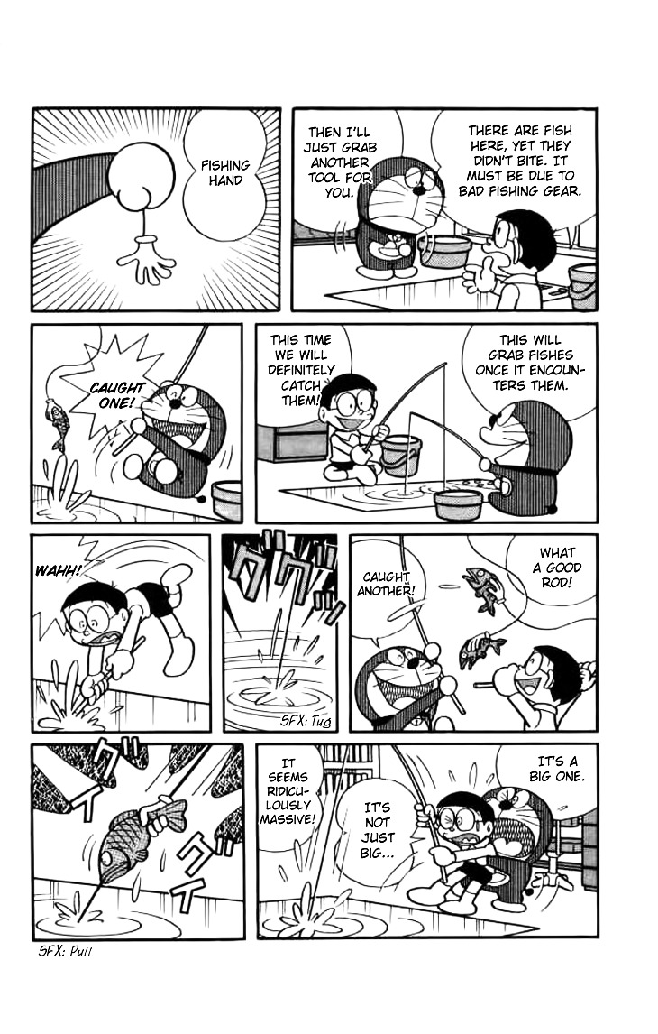 Doraemon Chapter 220 page 6 - Chapter 220 : Indoor Fishing Pond