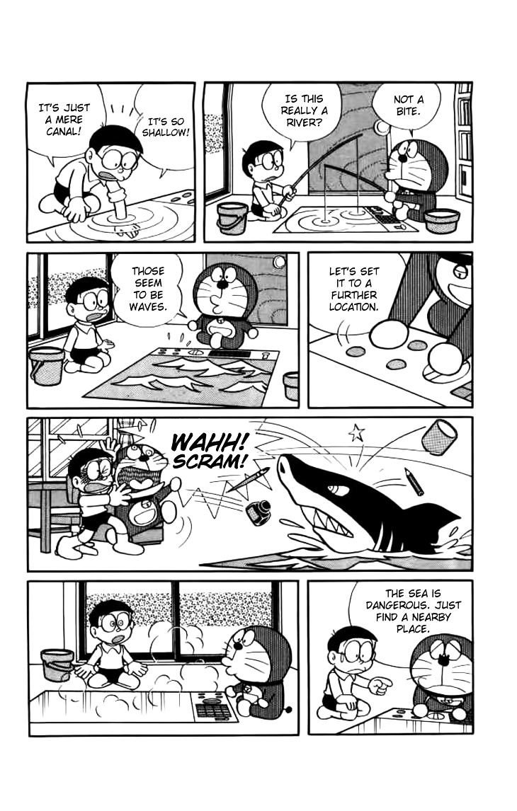 Doraemon Chapter 220 page 8 - Chapter 220 : Indoor Fishing Pond