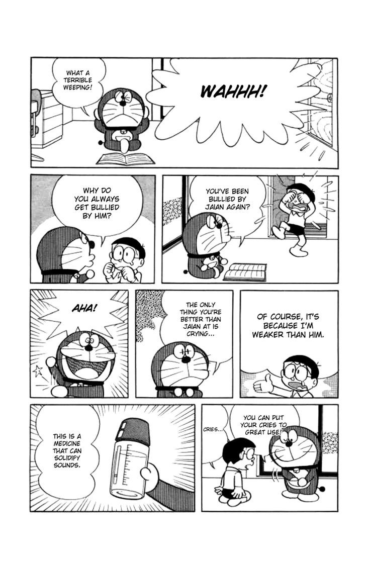 Doraemon Chapter 223 page 3 - Chapter 223 : Sound Solidifying Medicine