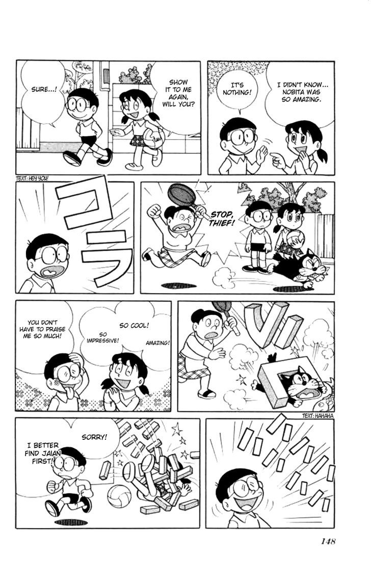 Doraemon Chapter 223 page 6 - Chapter 223 : Sound Solidifying Medicine