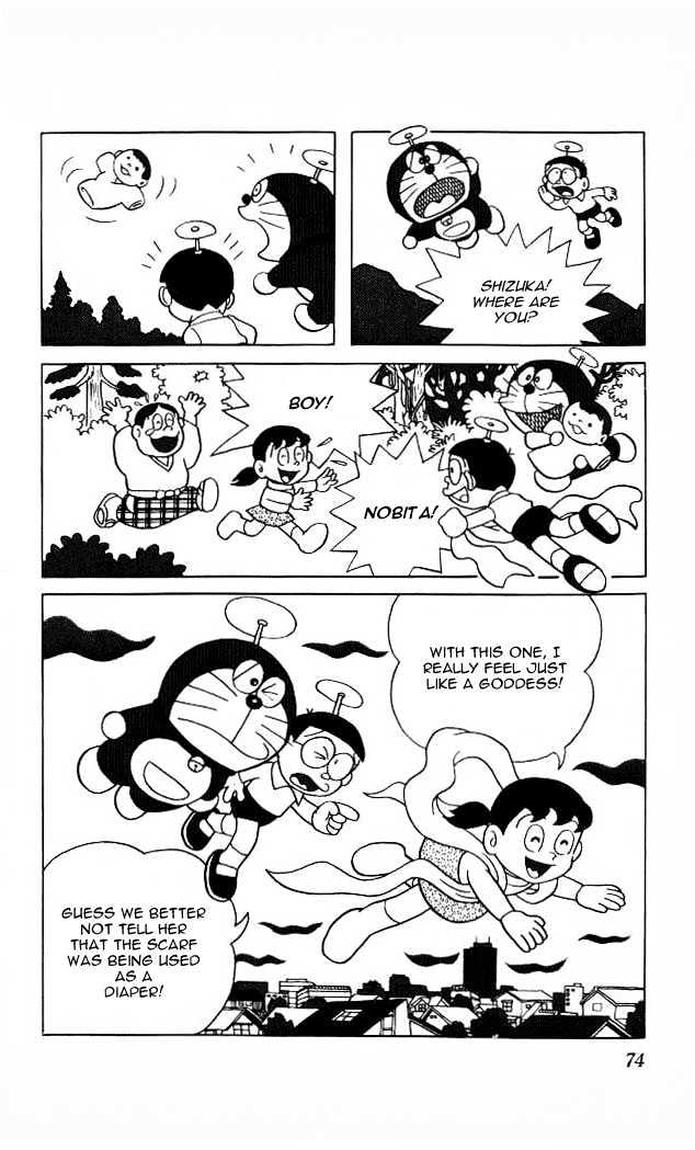 Doraemon Chapter 23 page 9 - Chapter 23 : Robe Of Feather