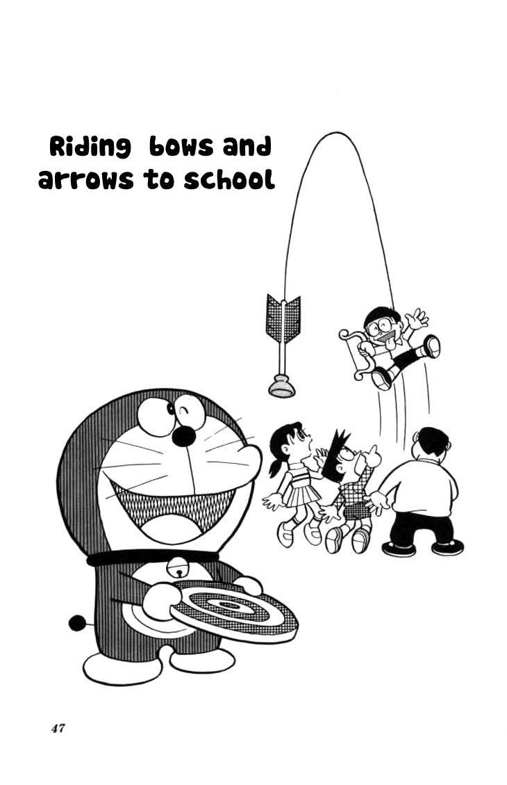 Doraemon Chapter 231 page 2 - Chapter 231 : Riding Bows and Arrows to School