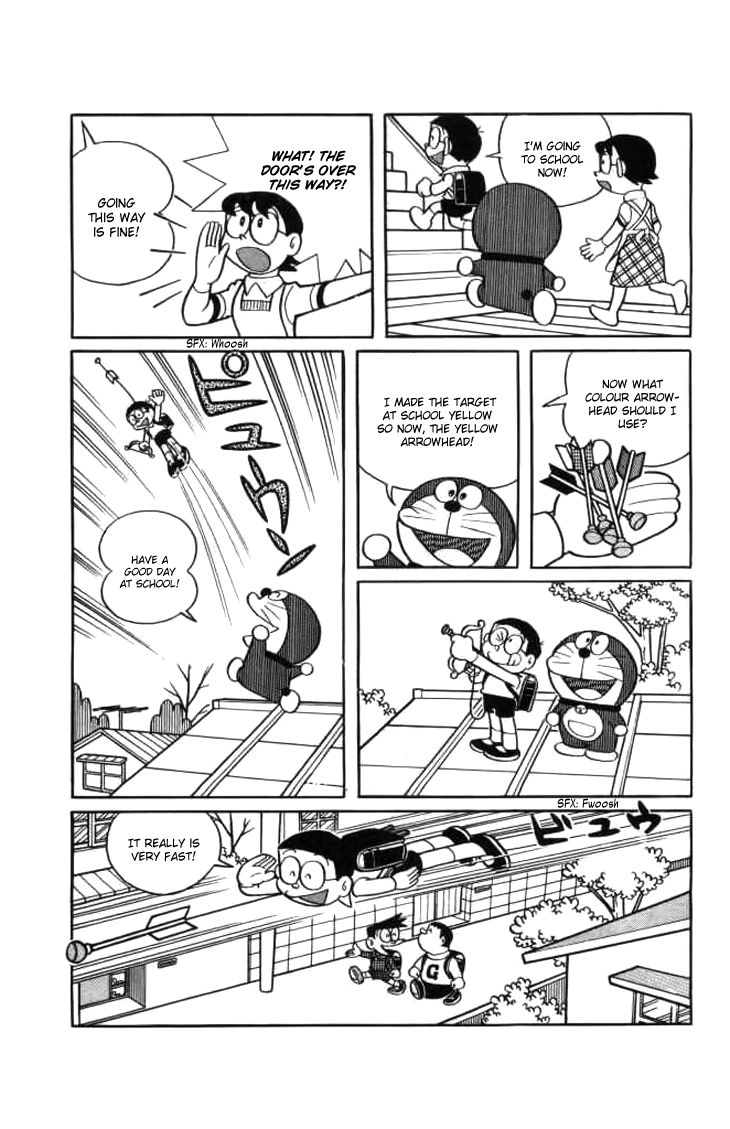 Doraemon Chapter 231 page 4 - Chapter 231 : Riding Bows and Arrows to School