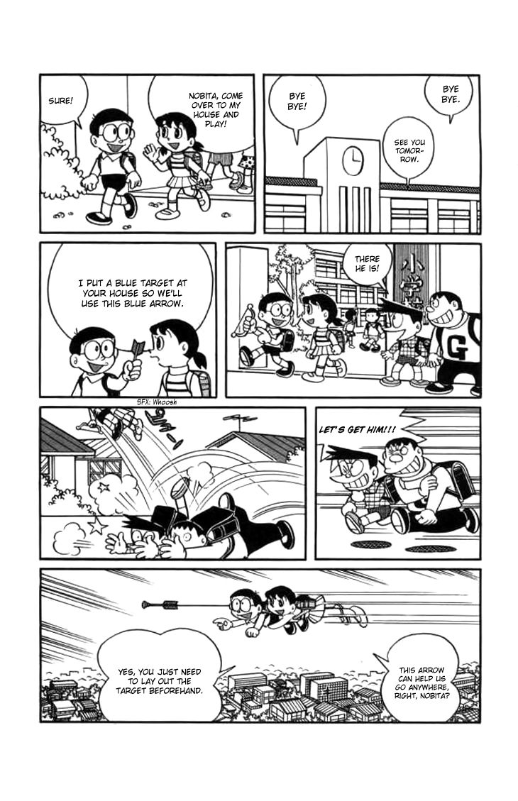 Doraemon Chapter 231 page 6 - Chapter 231 : Riding Bows and Arrows to School