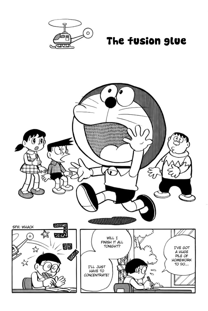 Doraemon Chapter 232 page 2 - Chapter 232 : The Fusion Glue