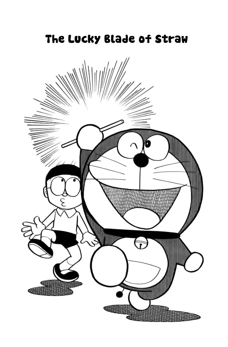 Doraemon Chapter 233 page 2 - Chapter 233 : The Lucky Blade of Straw