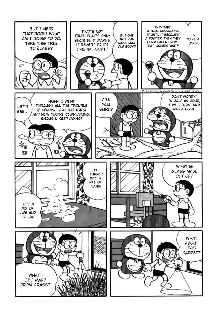 Doraemon Chapter 238 page 5 - Chapter 238: The Reverting Touch