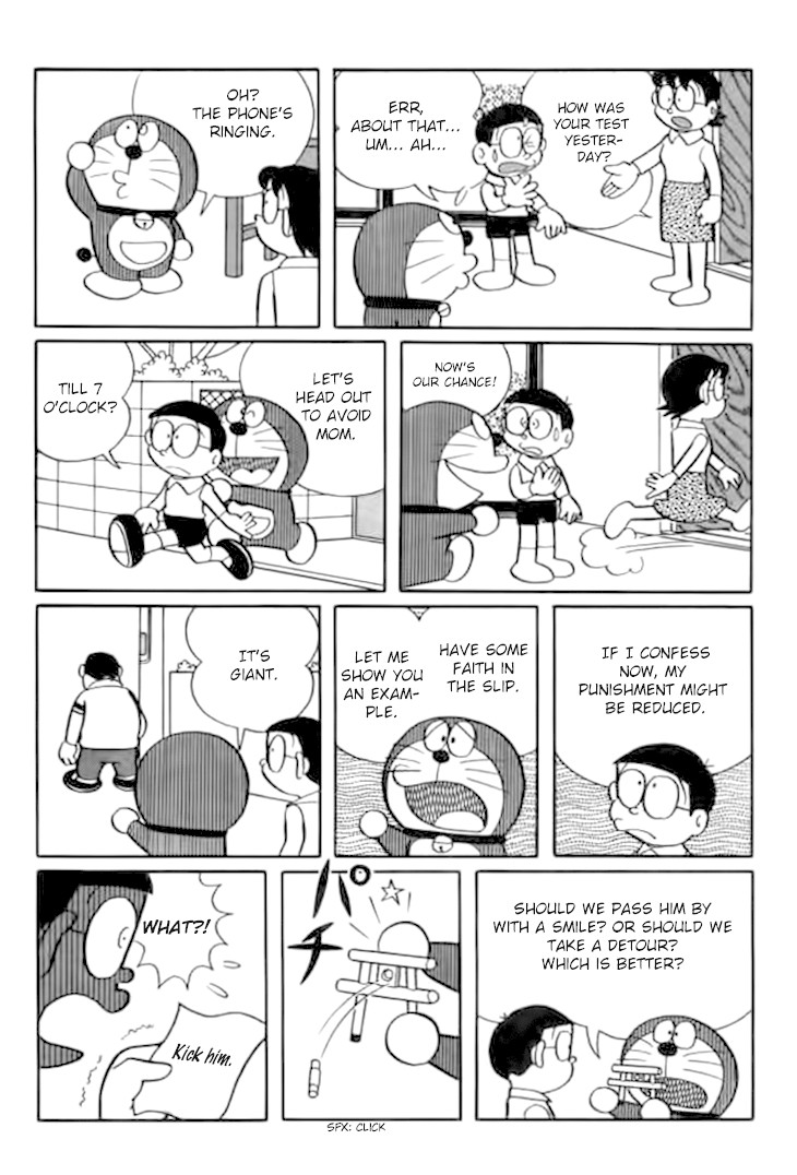 Doraemon Chapter 239 page 5 - Chapter 239: What is gonna happen at 7 o'clock?