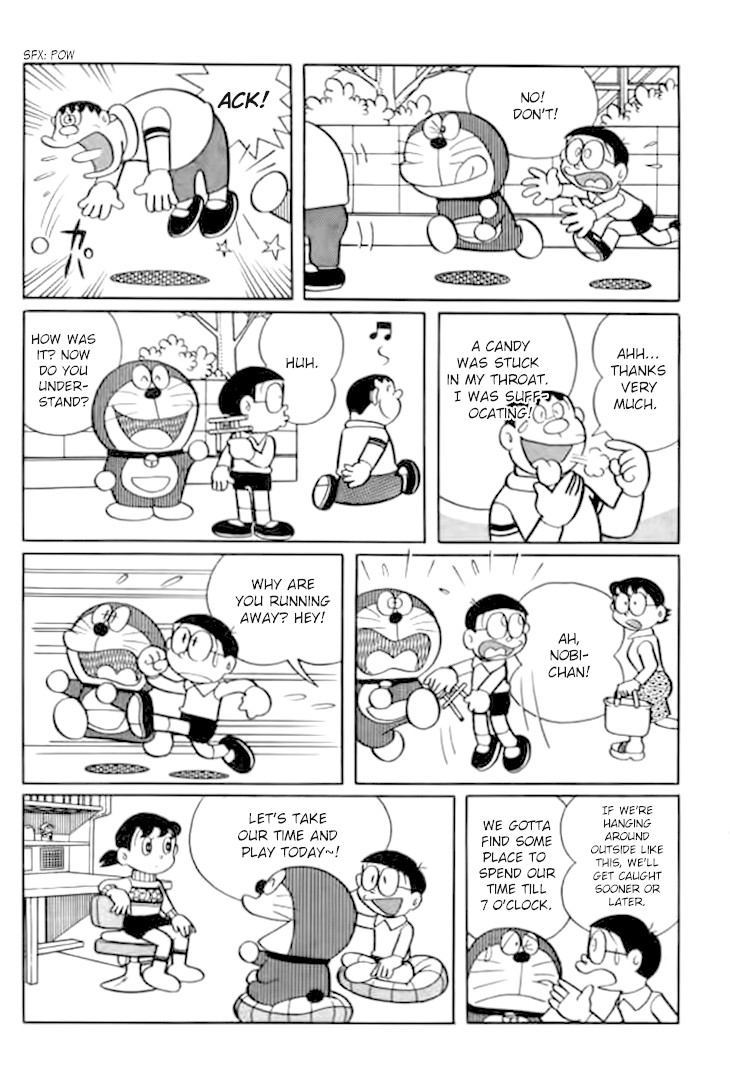 Doraemon Chapter 239 page 6 - Chapter 239: What is gonna happen at 7 o'clock?