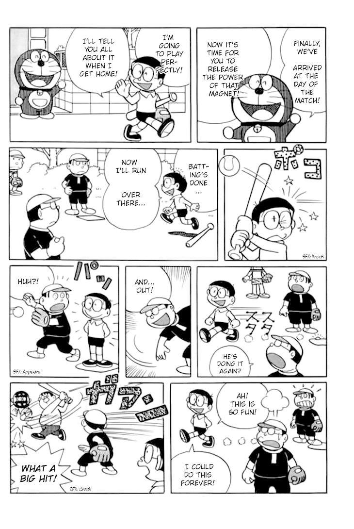 Doraemon Chapter 240 page 8 - Chapter 240: King of Base Stealing
