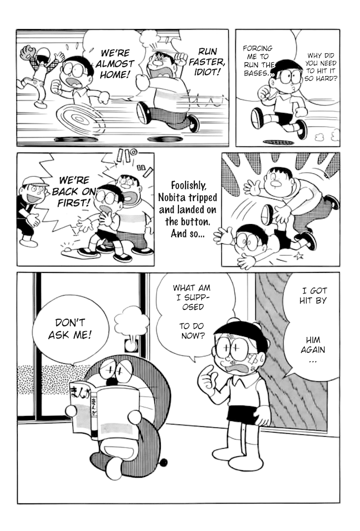 Doraemon Chapter 240 page 9 - Chapter 240: King of Base Stealing